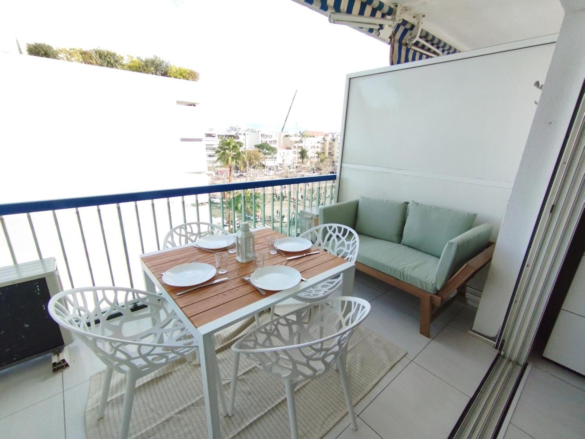 Cannes Palm Beach Parking, Clim, Wifi Plage 2' A Pieds Exteriör bild
