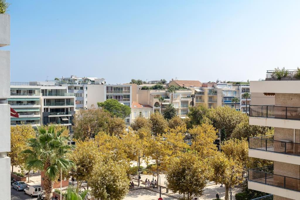 Cannes Palm Beach Parking, Clim, Wifi Plage 2' A Pieds Exteriör bild